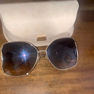 Chloe brown sunglasses excellent condition